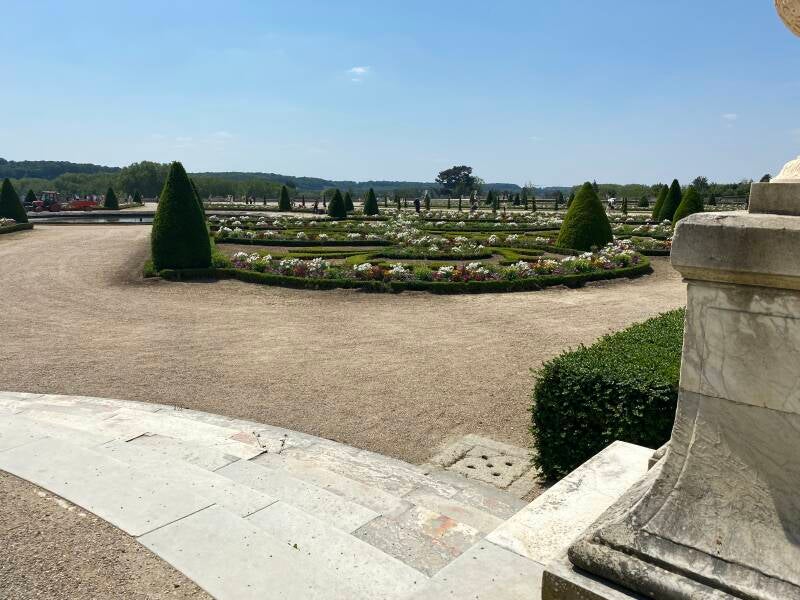 Wilma de Krom in Versailles