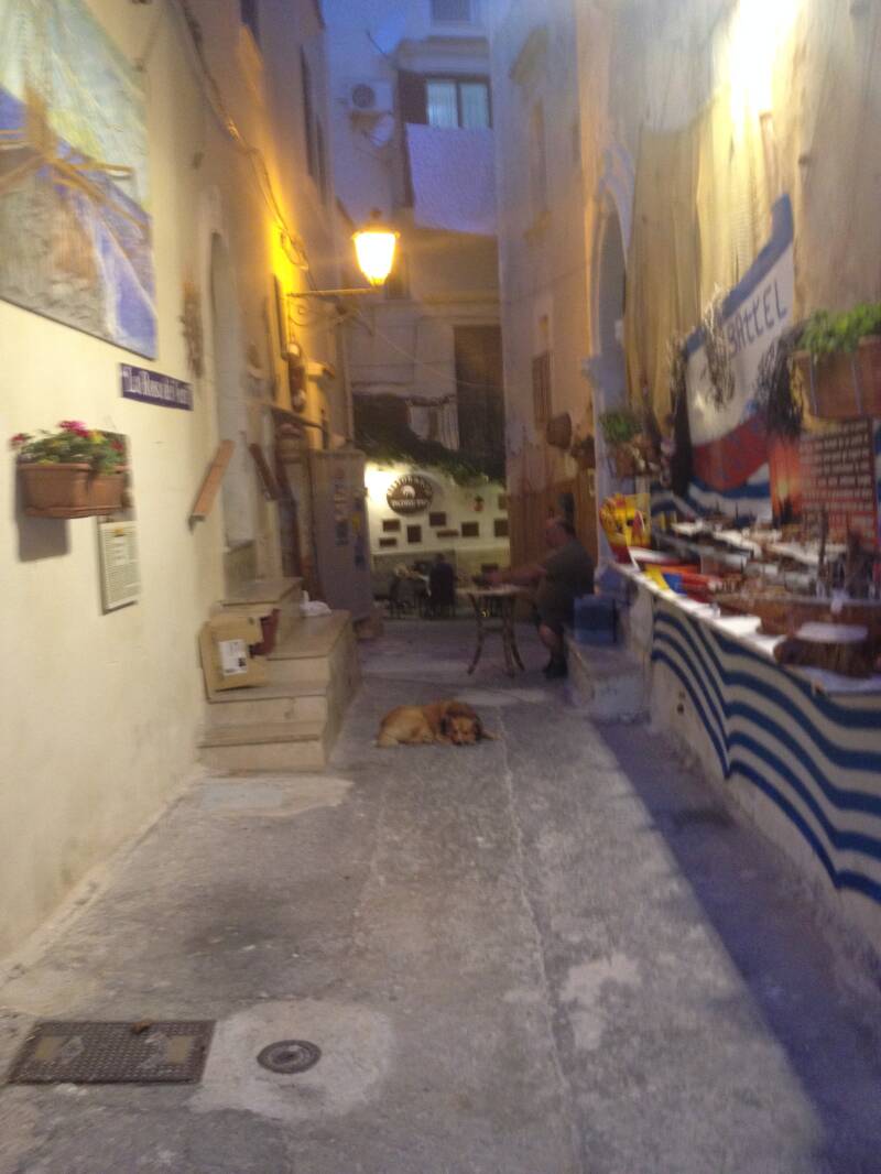 Wilma de Krom in Puglia