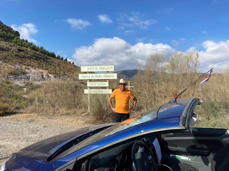 Wilma de Krom in Spanje