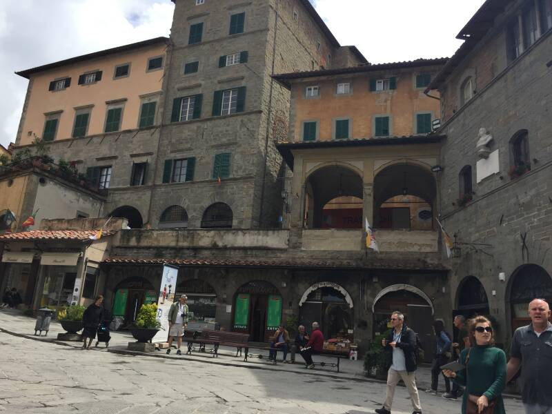 Wilma de krom in Toscane