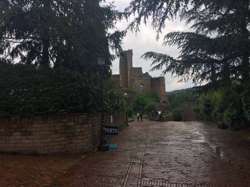 Wilma de krom in Toscane
