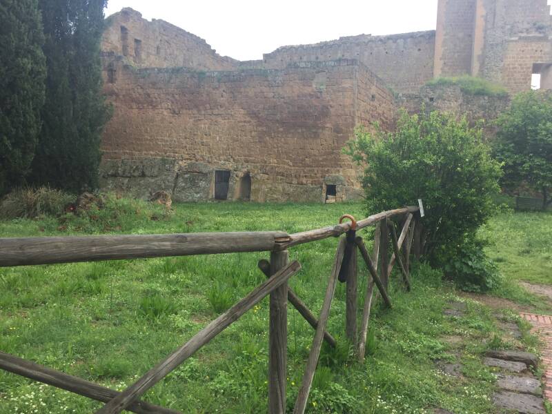 Wilma de krom in Toscane