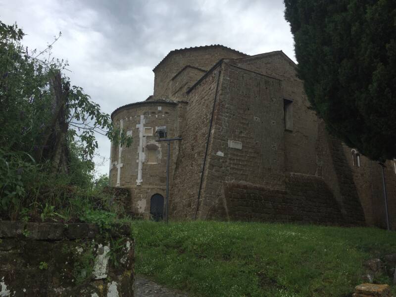 Wilma de krom in Toscane