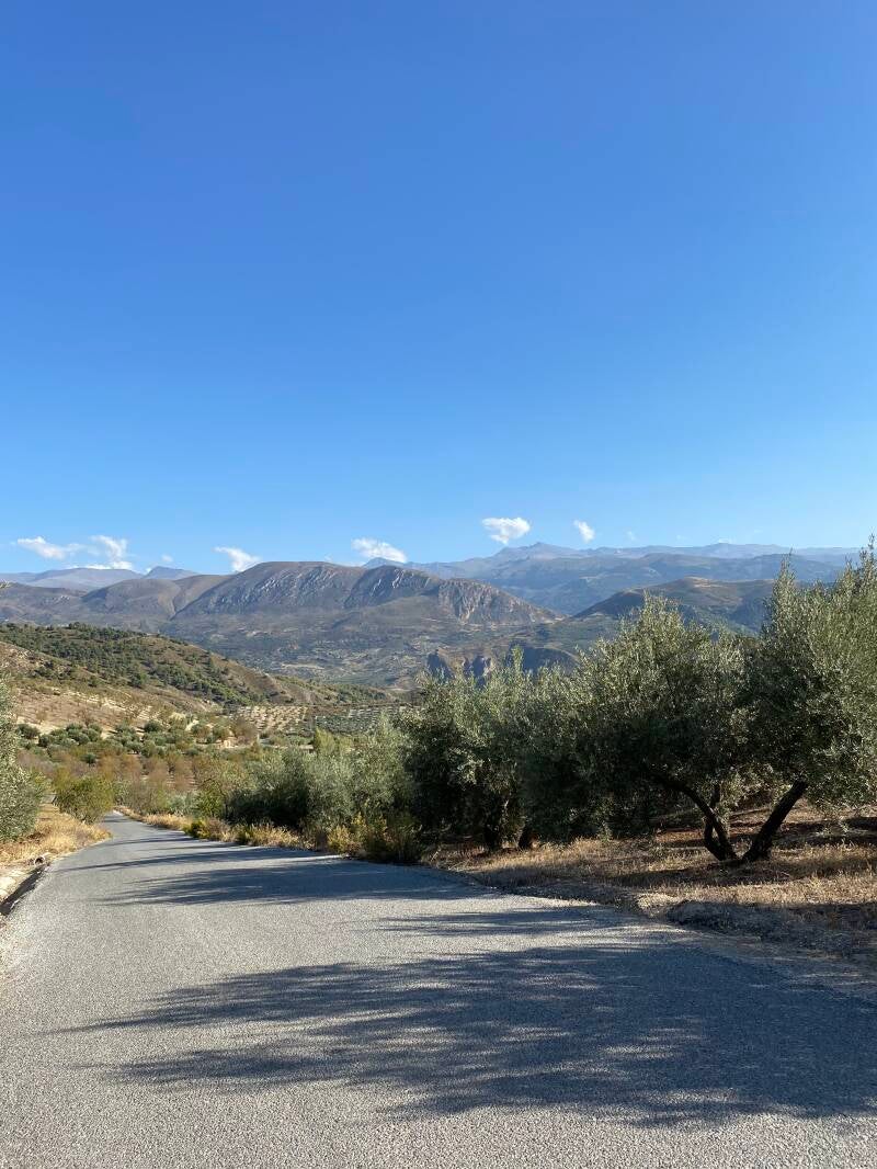 Wilma de Krom in Spanje