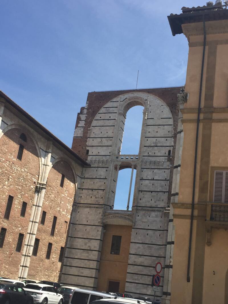 Wilma de krom in Toscane