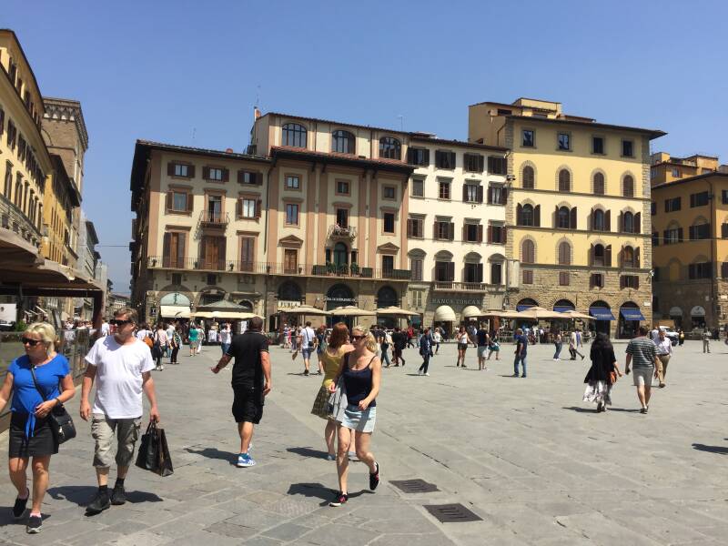 Wilma de krom in Toscane