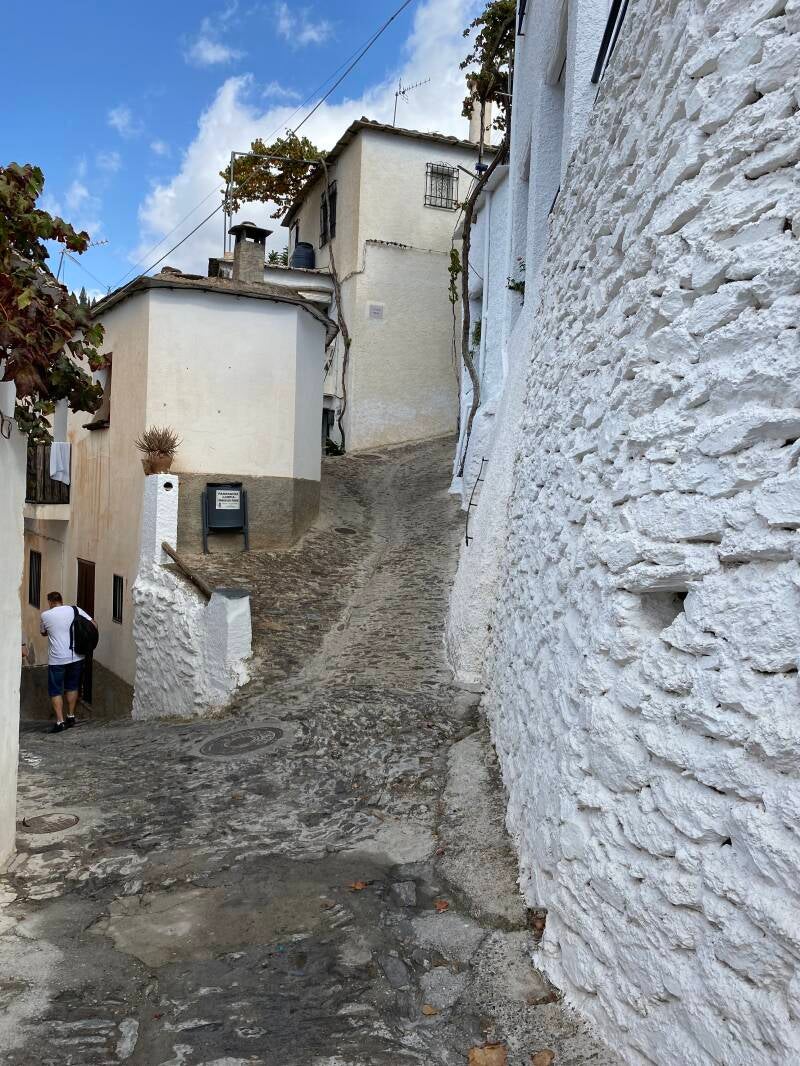 Wilma de Krom in Spanje