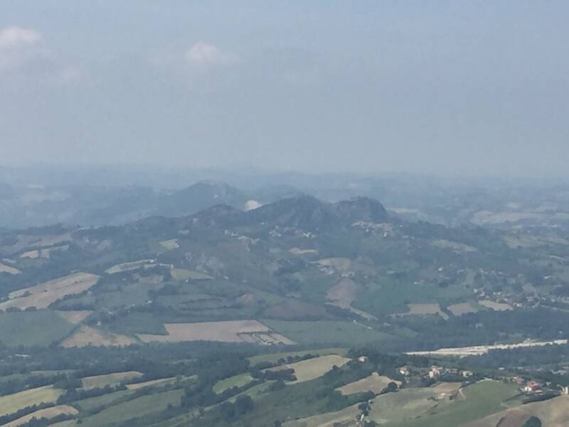 Wilma de krom in Toscane