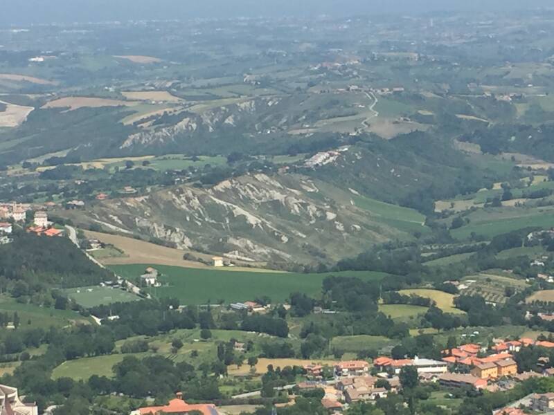 Wilma de krom in Toscane