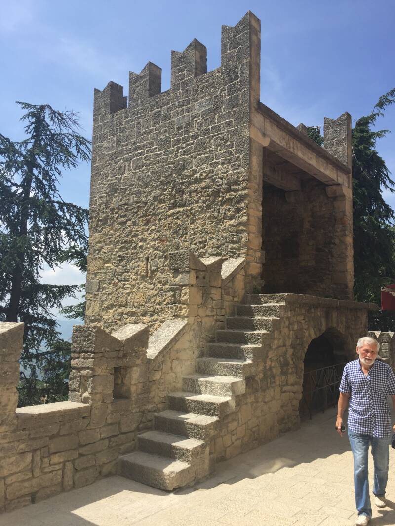 Wilma de krom in Toscane