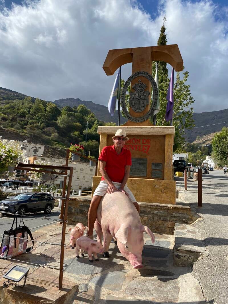 Wilma de Krom in Spanje