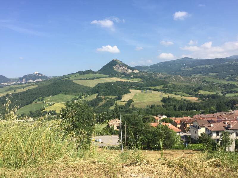 Wilma de krom in Toscane
