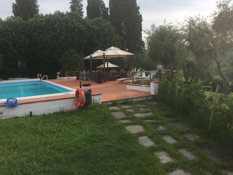 Wilma de krom in Toscane