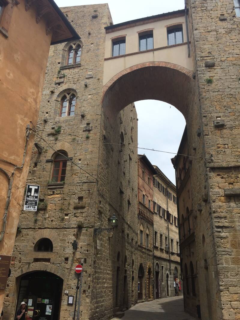 Wilma de krom in Toscane