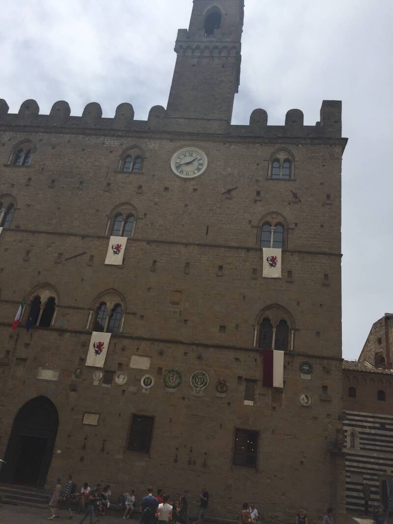 Wilma de krom in Toscane