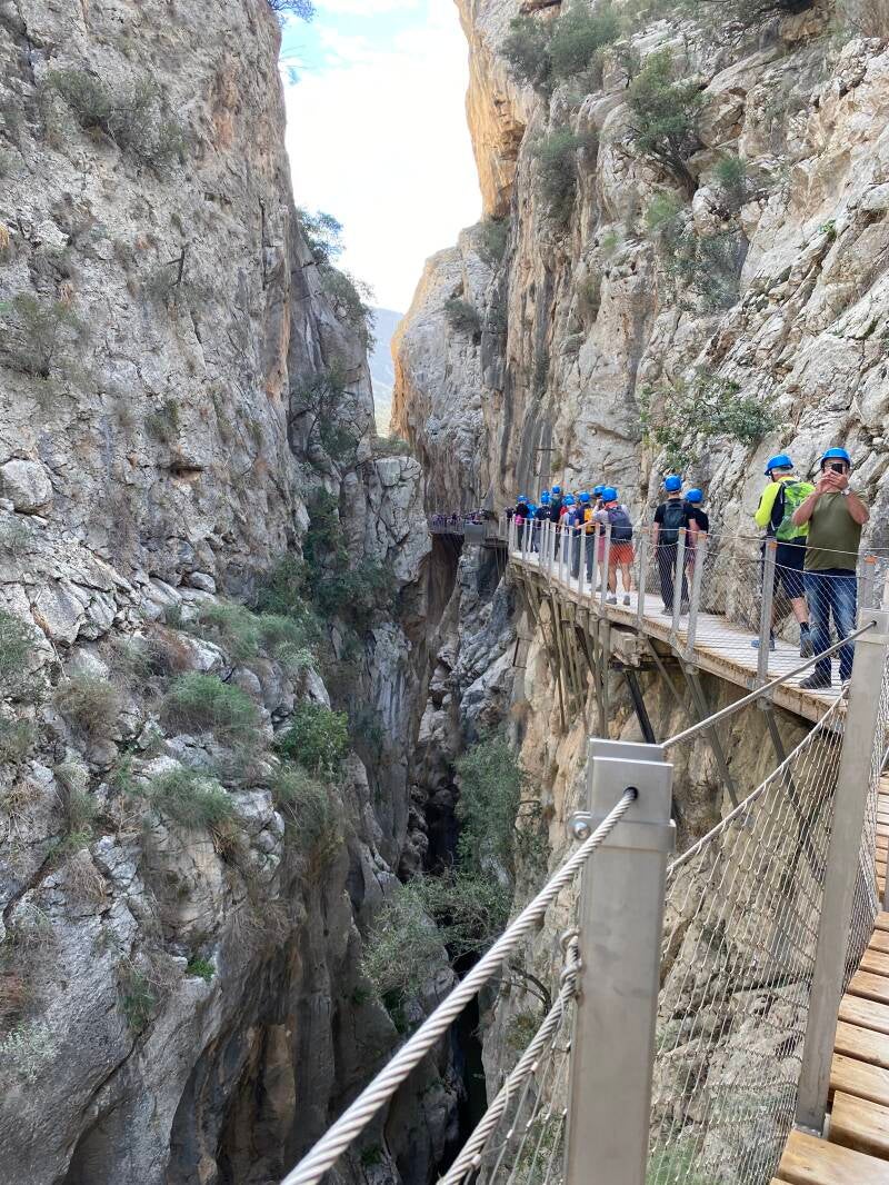 Wilma de Krom in Spanje