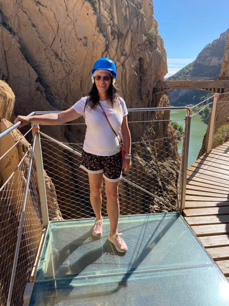 Wilma de Krom in Spanje