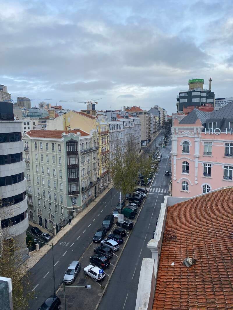 Wilma de Krom in Lissabon