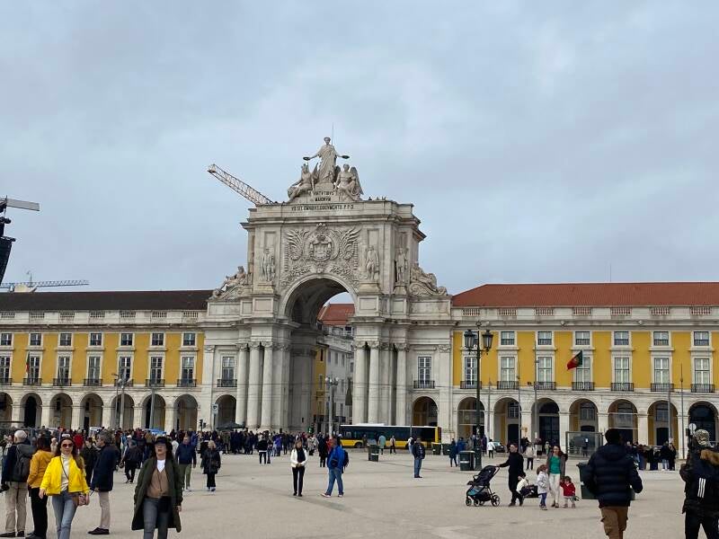 Wilma de Krom in Lissabon