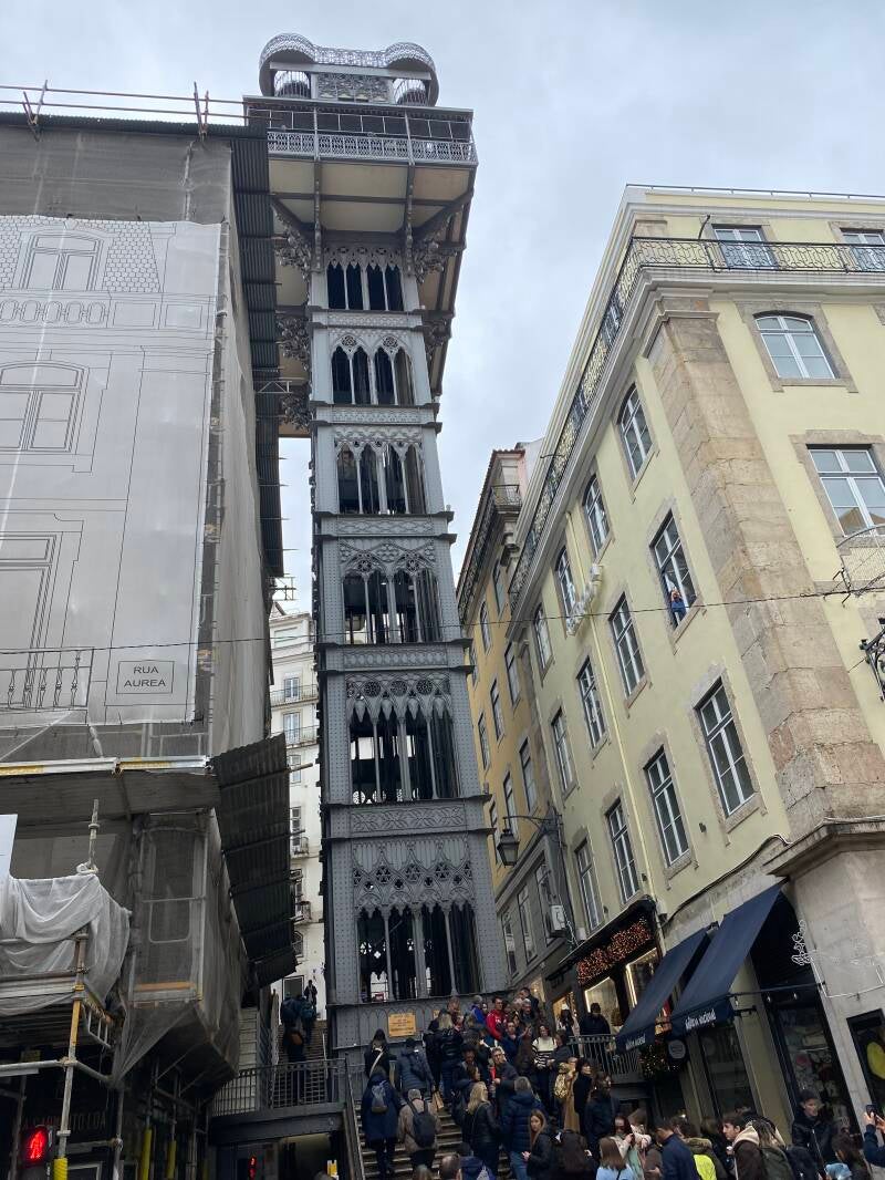 Wilma de Krom in Lissabon