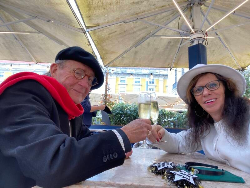 Wilma de Krom in Lissabon