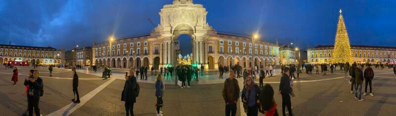 Wilma de Krom in Lissabon