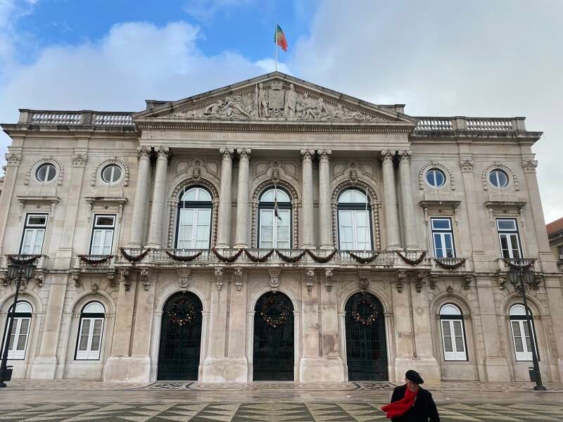 Wilma de Krom in Lissabon