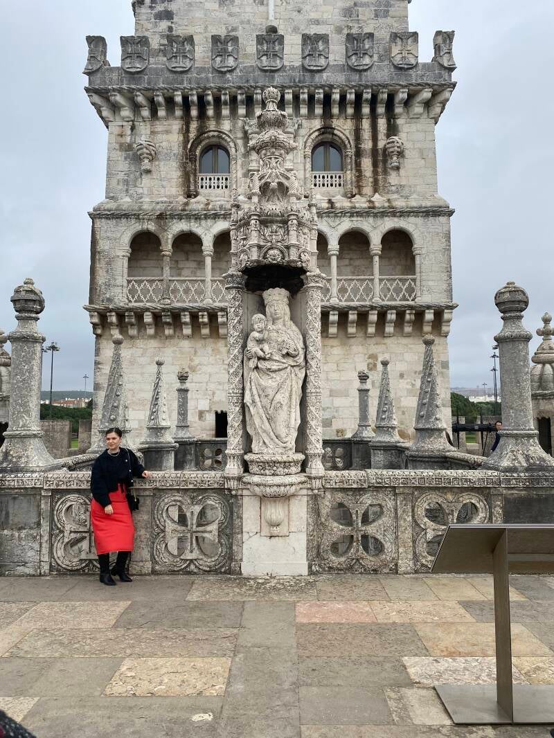 Wilma de Krom in Lissabon