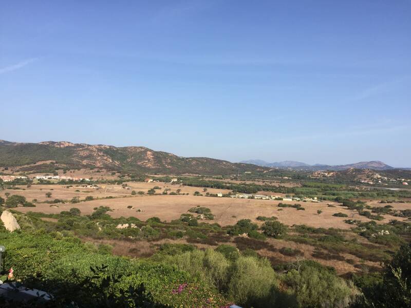 Wilma de Krom op Sardinie