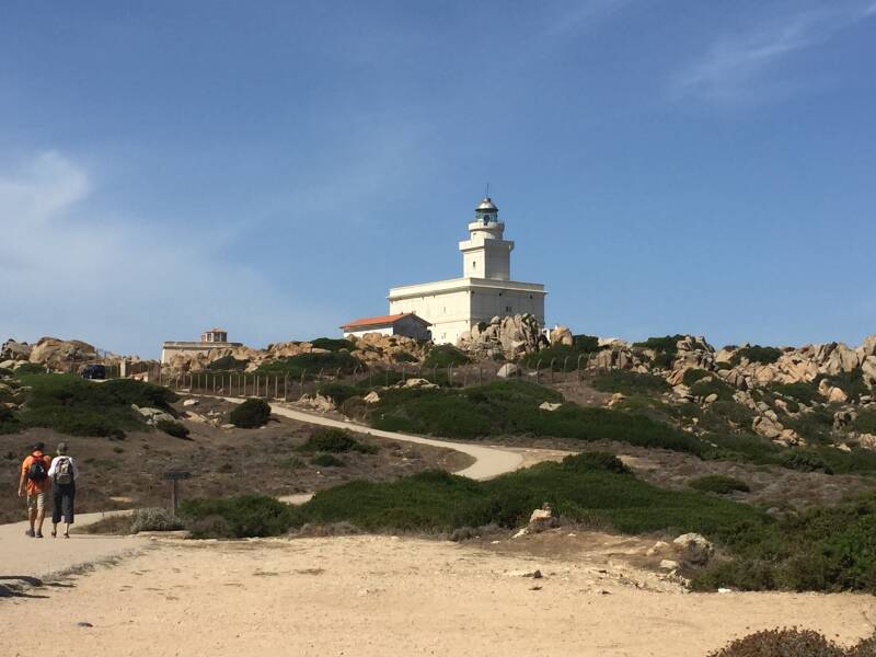 Wilma de Krom op Sardinie