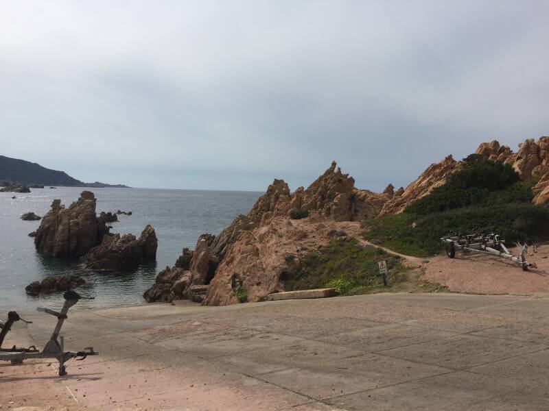 Wilma de Krom op Sardinie