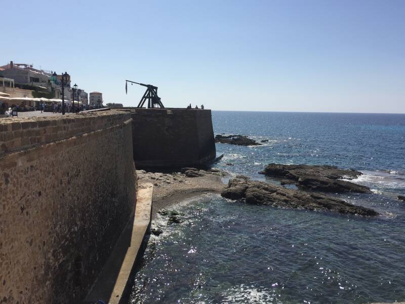 Wilma de Krom op Sardinie