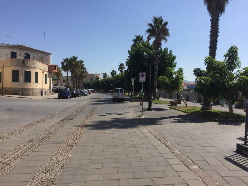Wilma de Krom op Sardinie