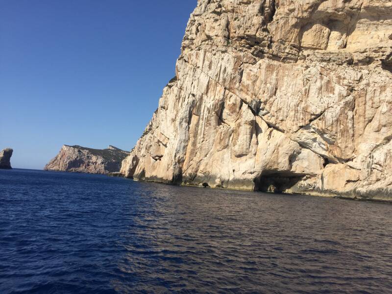 Wilma de Krom op Sardinie