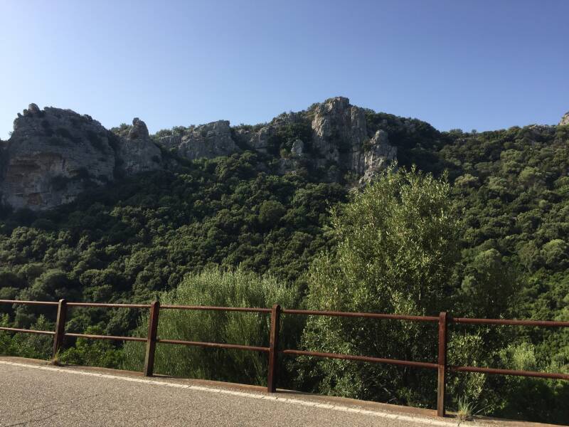Wilma de Krom op Sardinie