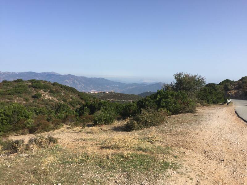 Wilma de Krom op Sardinie
