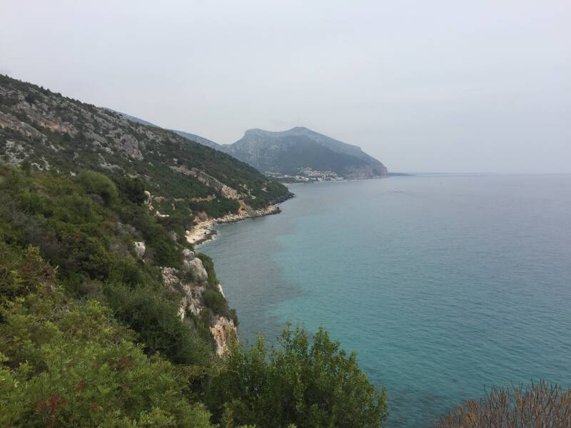 Wilma de Krom op Sardinie
