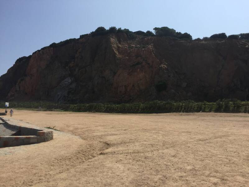 Wilma de Krom op Sardinie
