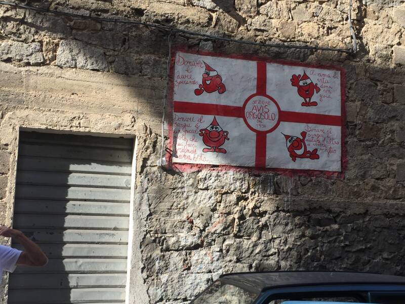 Wilma de Krom op Sardinie