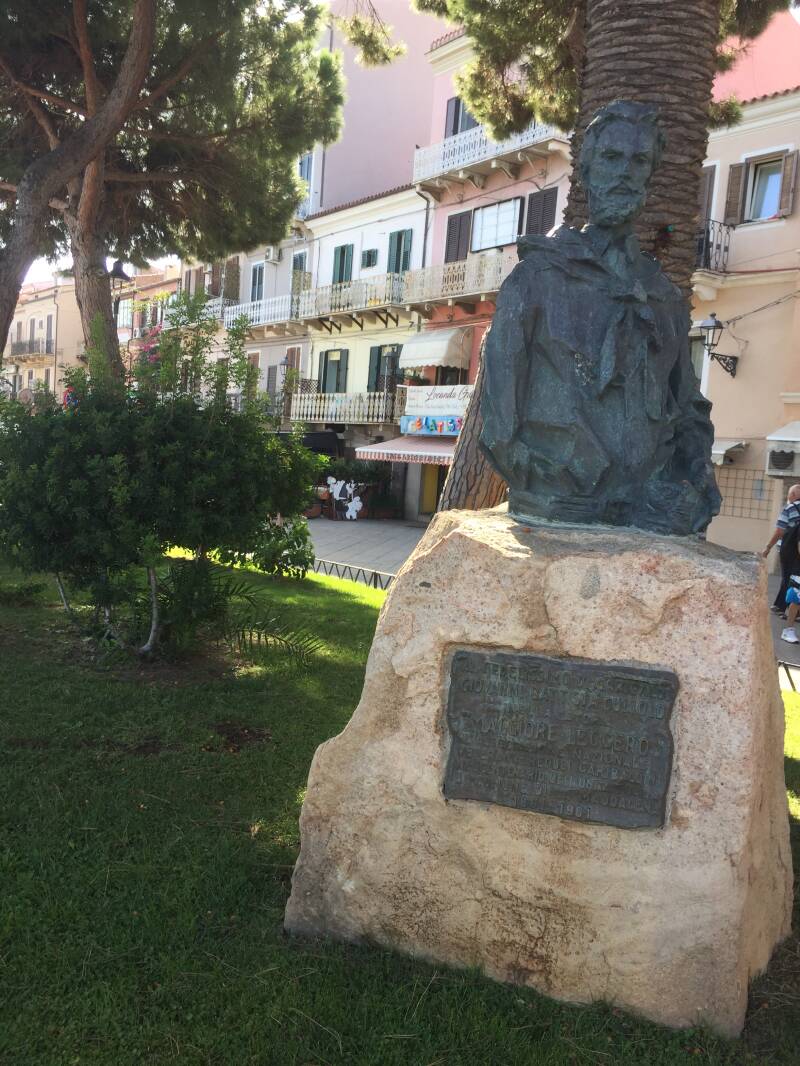 Wilma de Krom op Sardinie