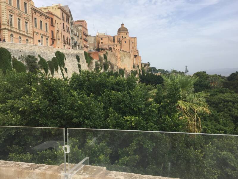 Wilma de Krom op Sardinie