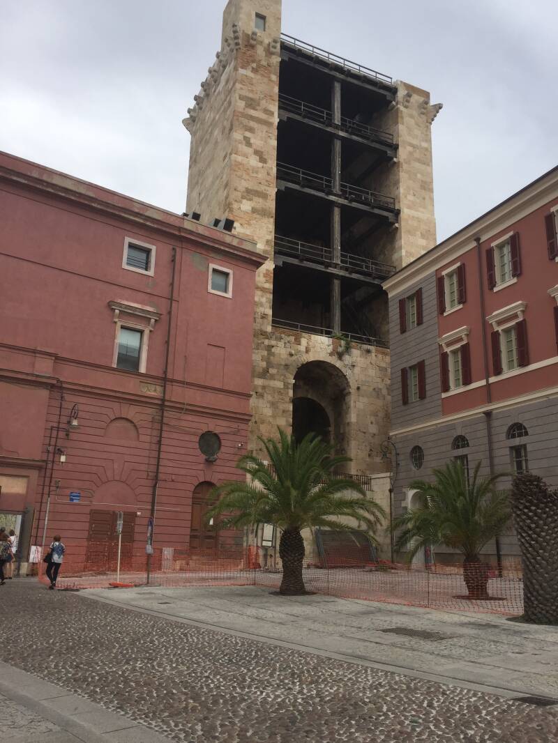 Wilma de Krom op Sardinie