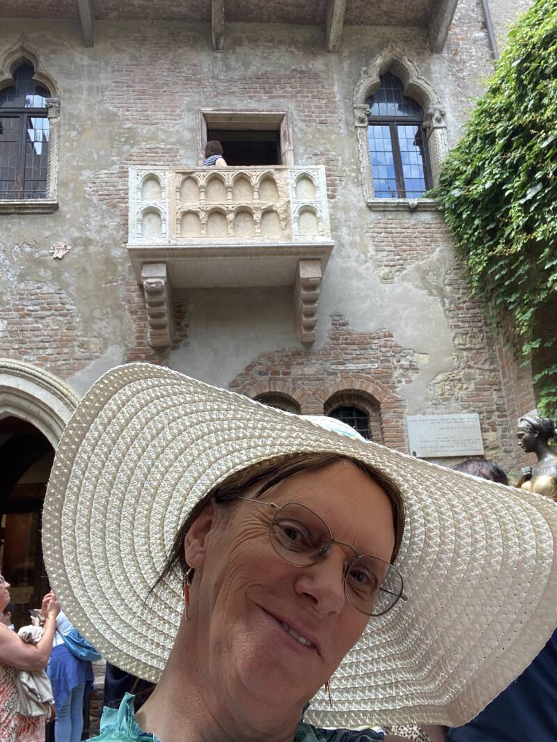 Wilma de Krom in Venetie