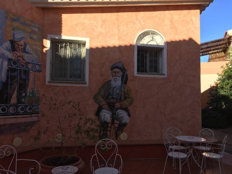 Wilma de Krom op Sardinie