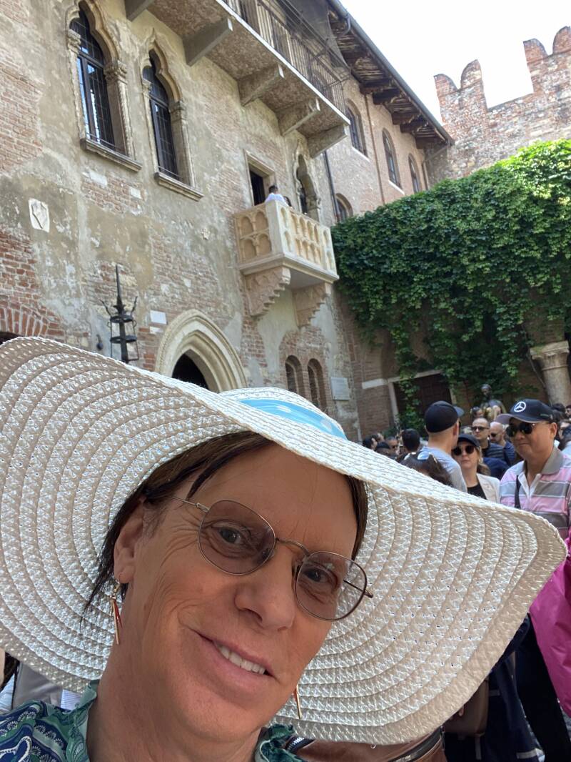 Wilma de Krom in Venetie