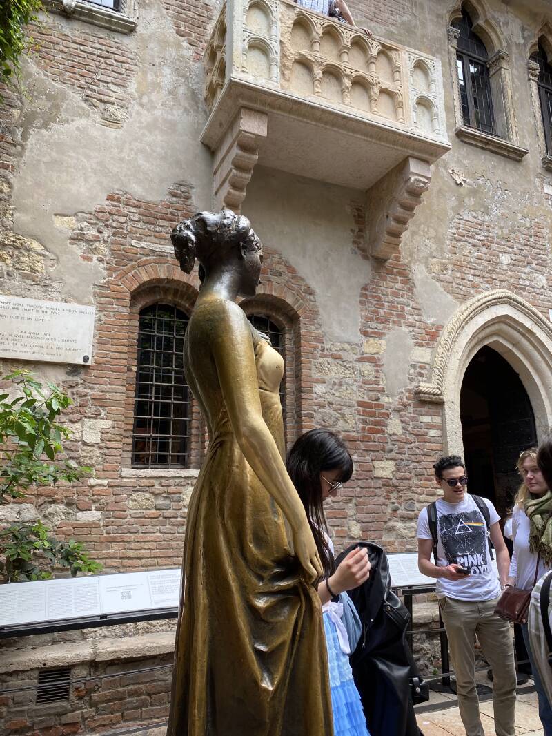 Wilma de Krom in Venetie