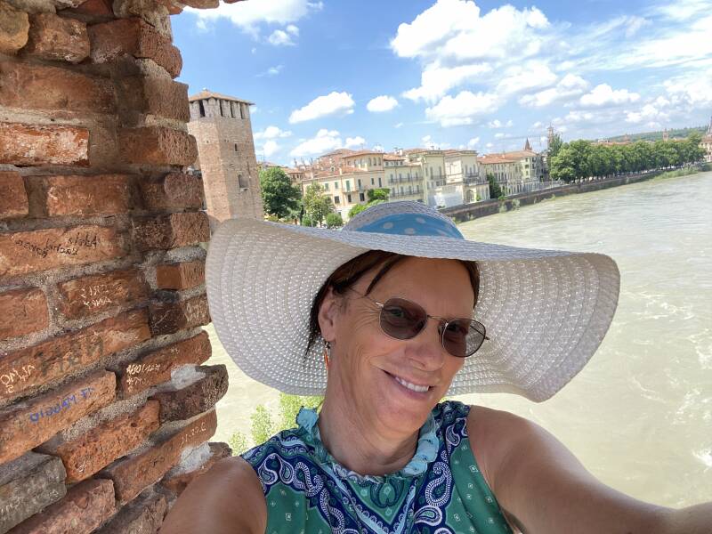 Wilma de Krom in Venetie