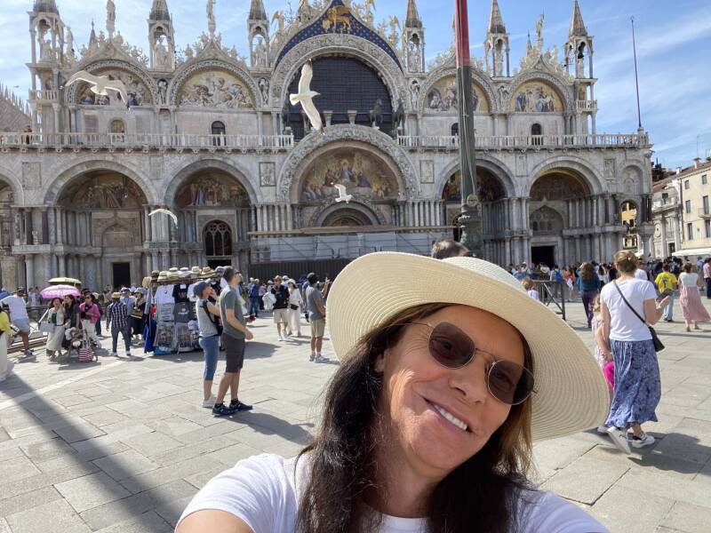 Wilma de Krom in Venetie