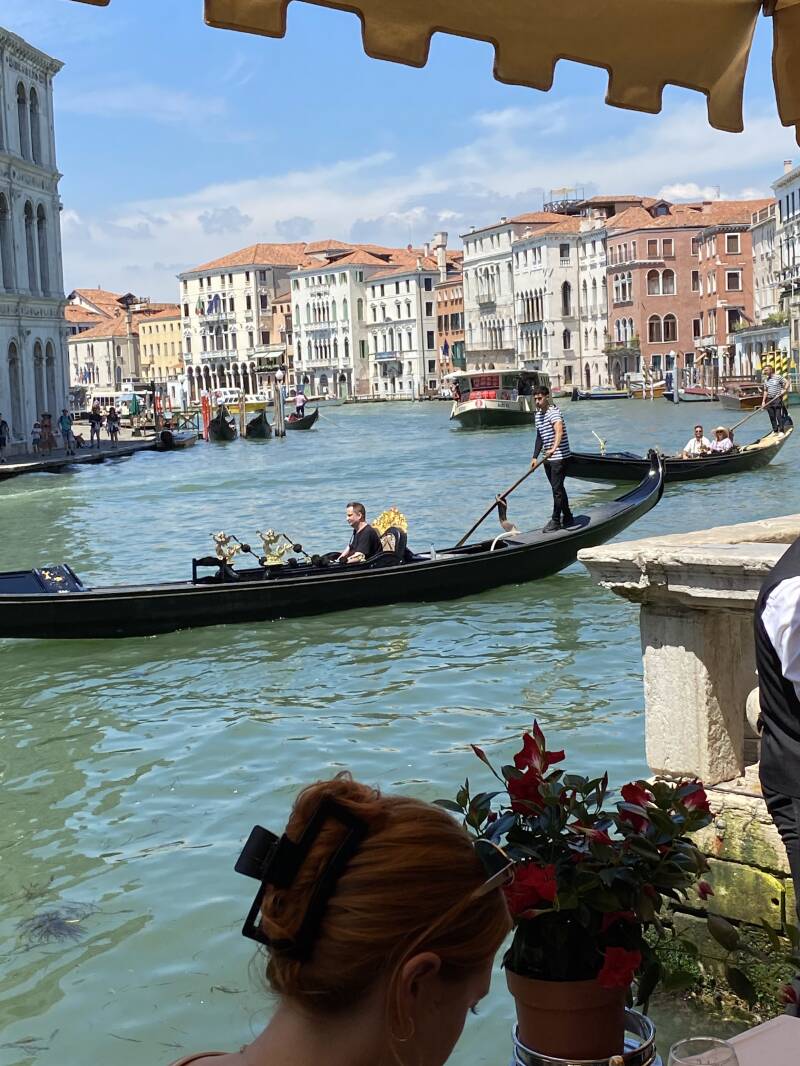 Wilma de Krom in Venetie