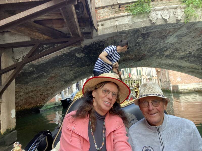 Wilma de Krom in Venetie